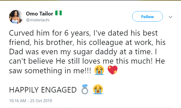 Nigerian lady reveals the travails she put her fiancé through