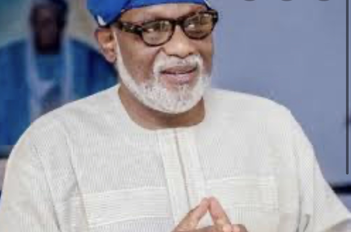 BREAKING: Ondo State Governor, Akeredolu tests positive for COVID-19